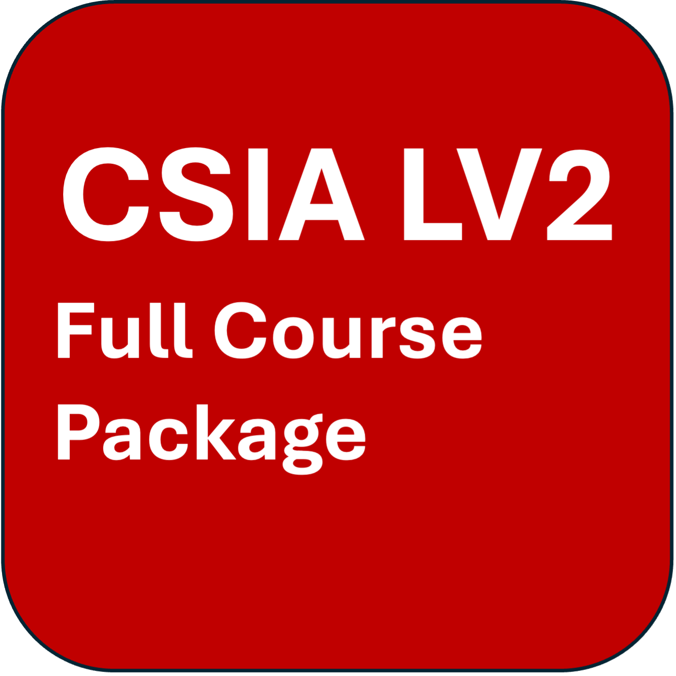 CSIA Level 2 - Full Course Package