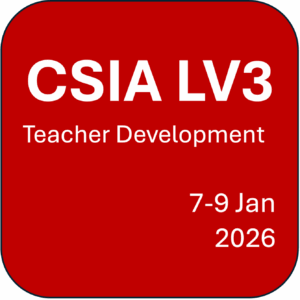 CSIA Level 3 - Teacher Development (7 - 9 Jan 2026)