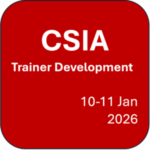 CSIA Trainer Designation - Trainer Development 10-11th Jan 2026