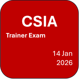 CSIA Trainer Designation - Trainer Exam 14th Jan 2026
